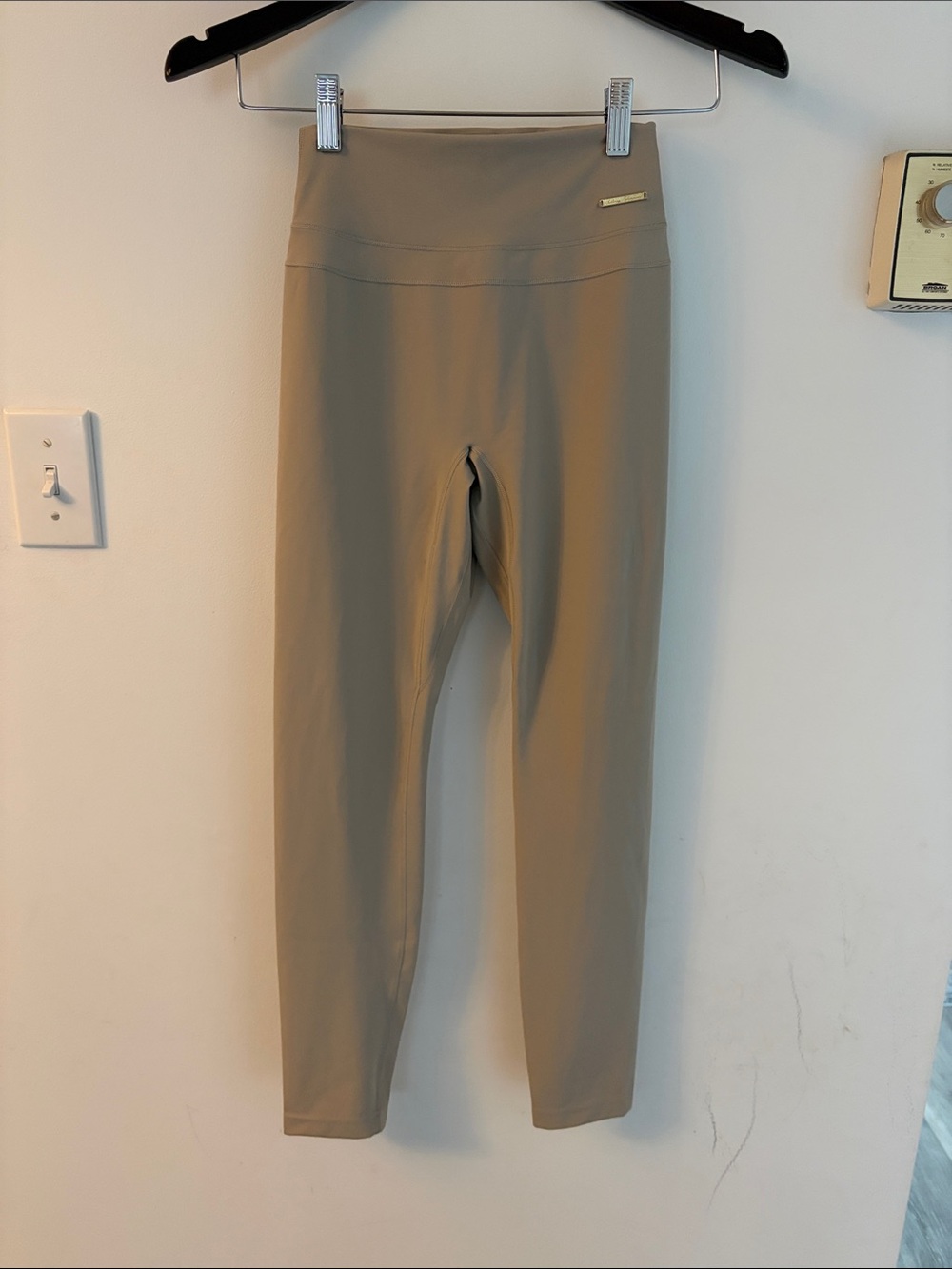 GYMSHARK High-Waist Taupe Leggings